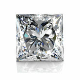 3/10 Carat Loose Moissanite White D Color SQ 3mm VVS Certificate Princess 3x3mm - Syzjewelry